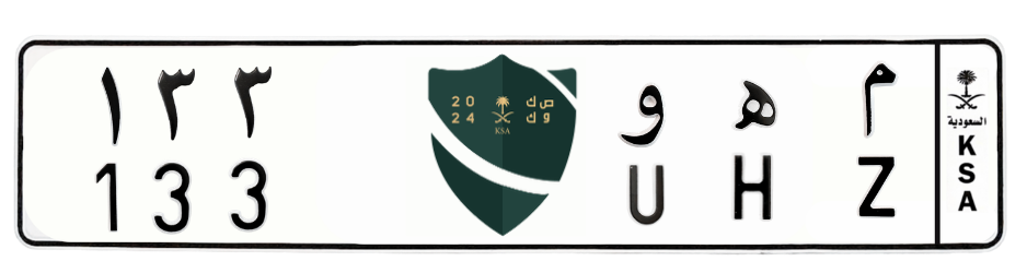 لوحة م ه و 133